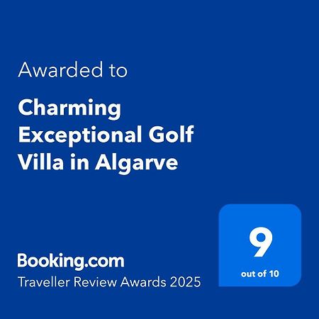 Charming Exceptional Golf Villa In Algarve Фару Экстерьер фото